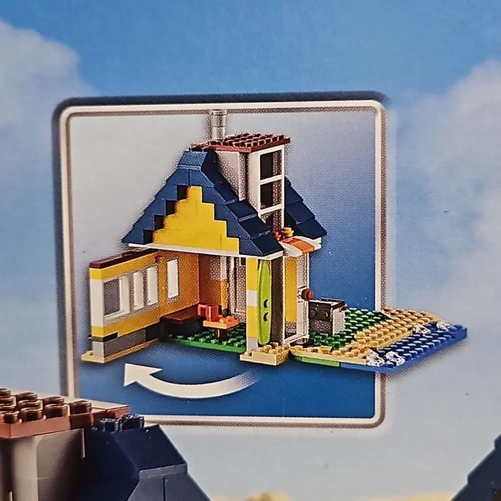 Lego 31035 Beach Hut House Creator 3 in 1 Set Sealed Retired